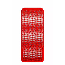 XTM® Protector de Espalda Nivel 2 — 42cm x 18cm, Rojo, EN 1621-2:2014