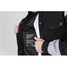 Prison Motoshirt Jacket — XL, chest 123 cm, black