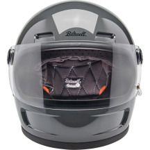 Casco Gringo SV — Talla S, Gris Storm, Brillo