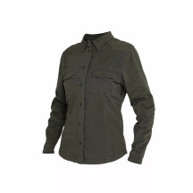 Women's Motoshirt Jacket — XL, 112 cm (44") chest, 66 cm (26") sleeve, Olive