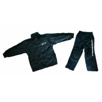 Two-Piece Rainsuit — XL, Black