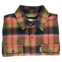 Hi Test Flannel Shirt — S, Brown
