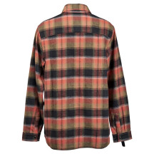 Hi Test Flannel Shirt — S, Brown