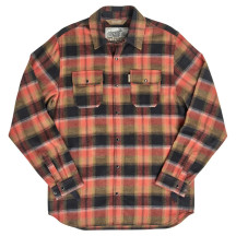 Hi Test Flannel Shirt — S, Brown