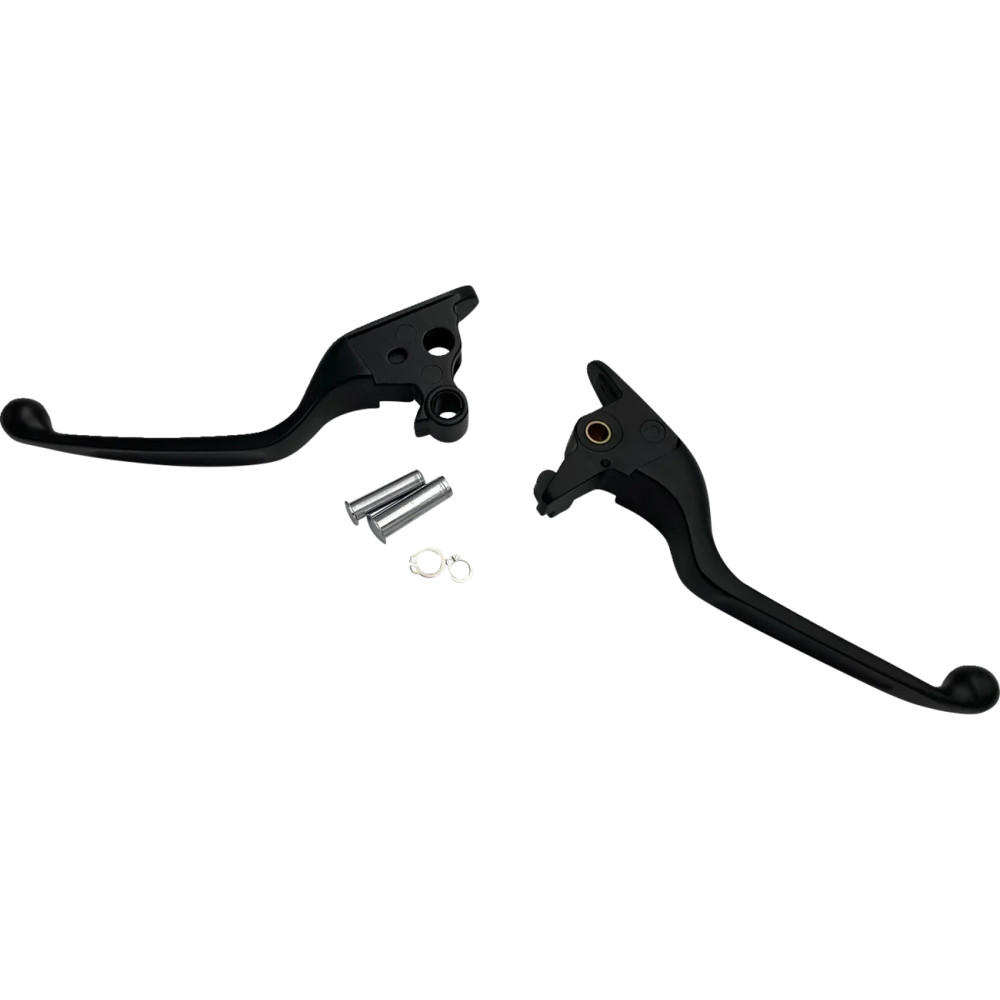 Narrow Lever Set — Brake & Clutch, Matte Black
