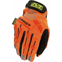 Hi-Viz M-Pact® Utility Gloves — Small, Orange