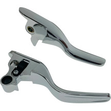 Short Lever Set — Brake & Clutch, Chrome