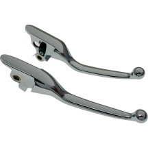 Narrow Lever Set — Brake & Clutch, Chrome