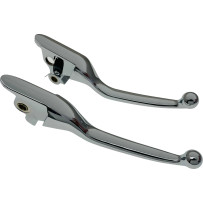 Narrow Lever Set — Brake & Clutch, Chrome