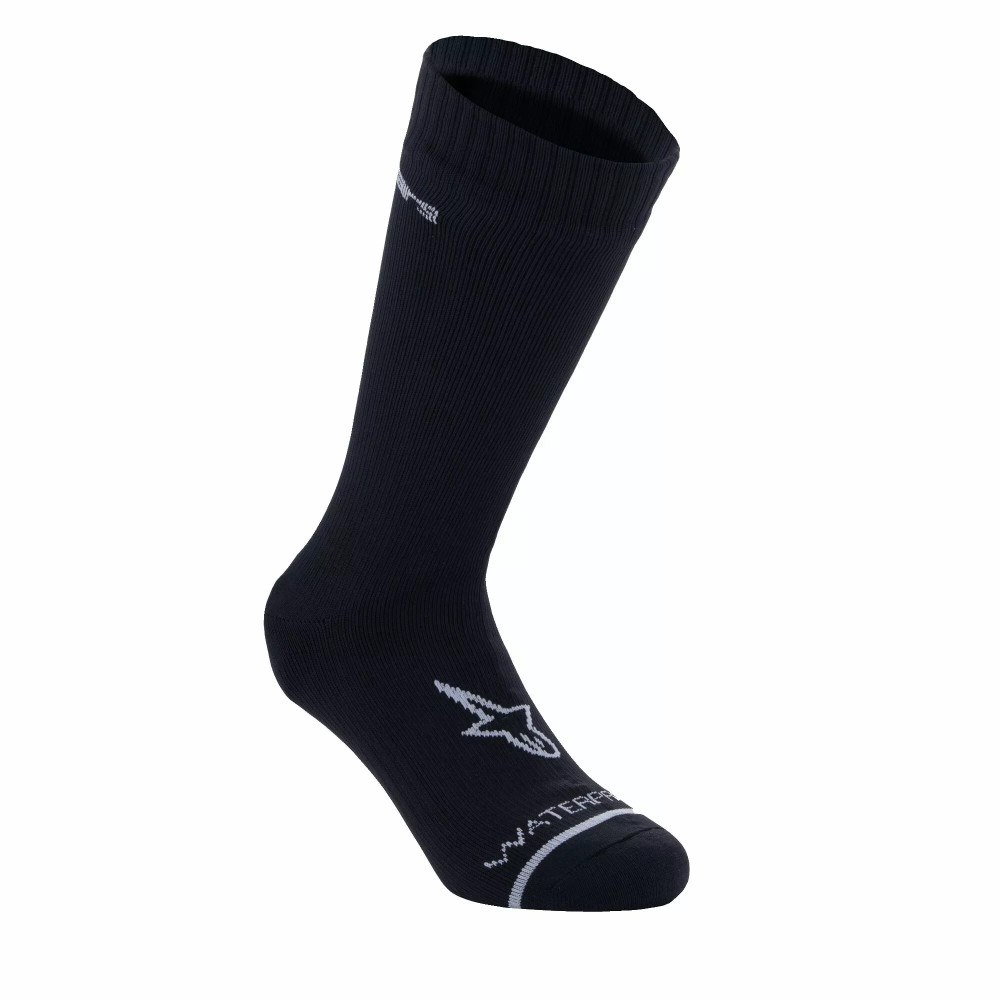 A-Dura Waterproof Socks — L/XL, 26 cm mid-calf, Black