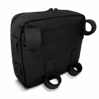 HeinzBikes Clubstyle Bolsa de manillar — manillar, negro