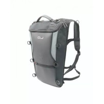 Mochila Kyte — 31 x 50 x 8–18 cm, 12–25 L, Negro, Gris