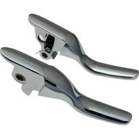 Short Lever Set — Short, Brake and Clutch, Chrome