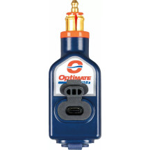 OptiMate USB O-119 — 3300 mA, 5 V, azul