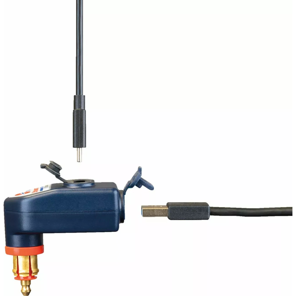 OptiMate USB O-114 — 5 V, 3,3 A, azul