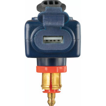 OptiMate USB O-114 — 5 V, 3,3 A, azul