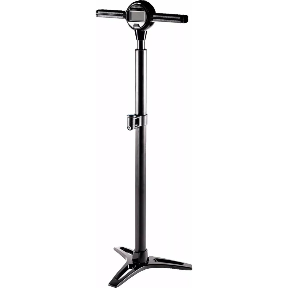 Digital Floor Pump — Black, T-Handle