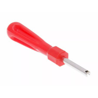 Tire valve unscrewing tool — Installation tool, tire valve