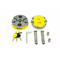 Wall & Ground Anchor — Silver, Stainless steel