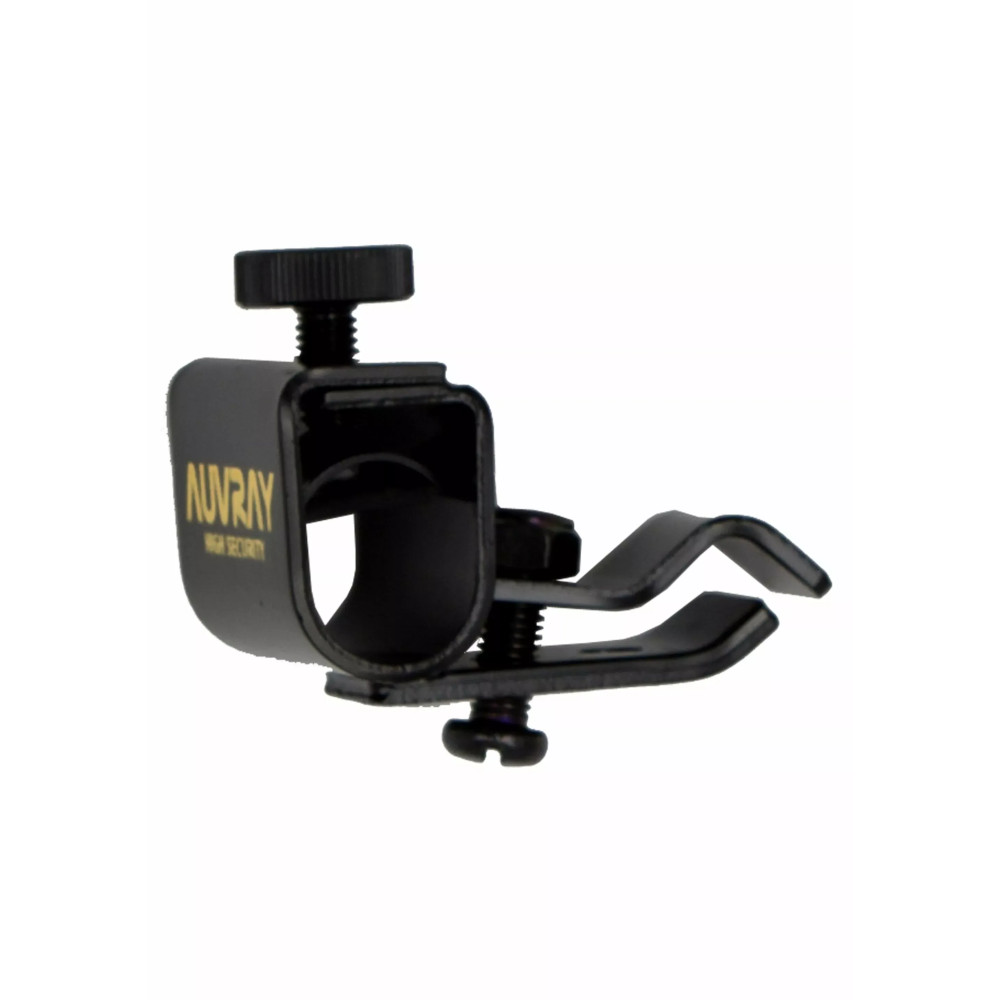 Brackets for Shackle Locks — shackle Ø 16 mm, Ø 18 mm (max Ø 20 mm), Black