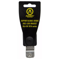 Support Plate for 10–14 mm Disc Locks — Black