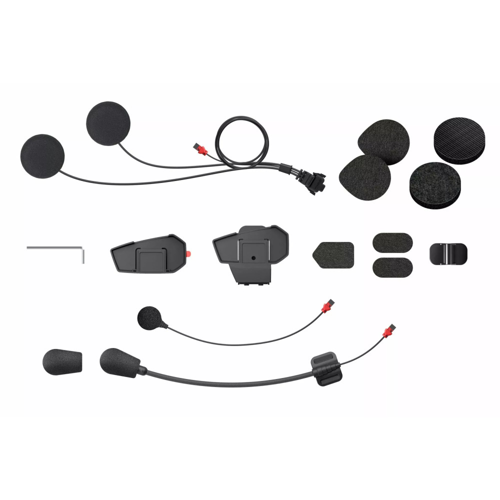 Helmet Clamp Kit for Spider ST1 — Black