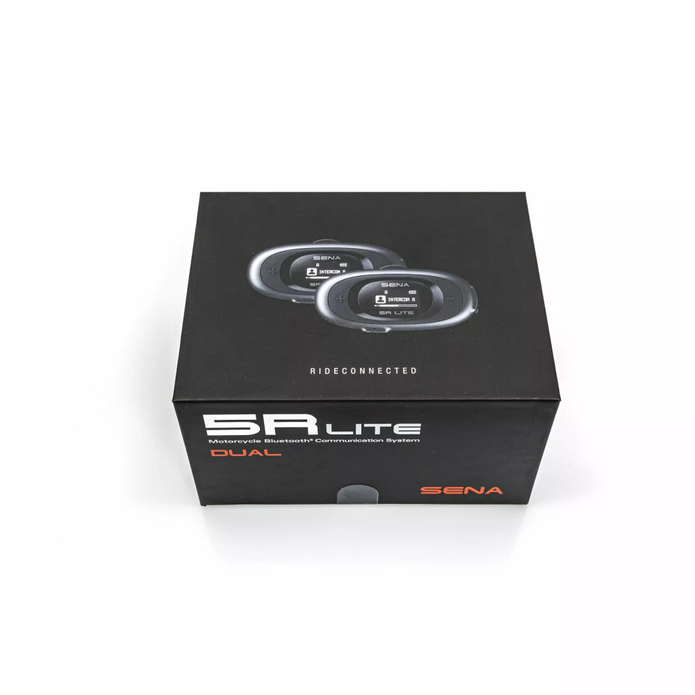 5R Communication System — Black, 5R Lite, Dual intercom