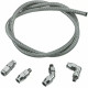 Hose — Oil line, Chrome
