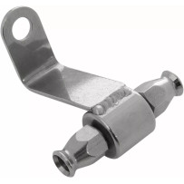 Deluxe Professional Brake Tee — Chrome, Rear-mounted