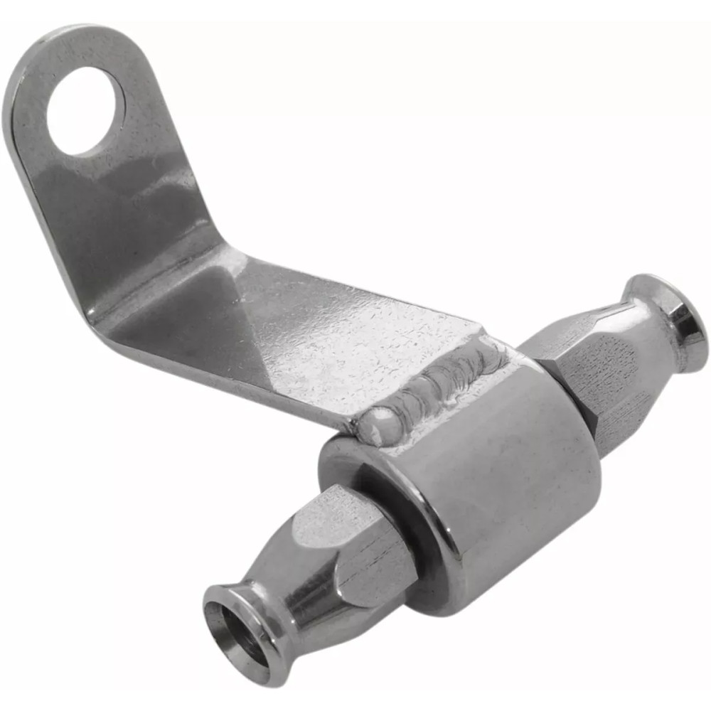 Deluxe Professional Brake Tee — Chrome, Rear-mounted