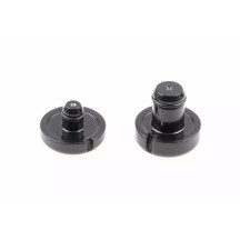 Axle Cover — Black, Pair