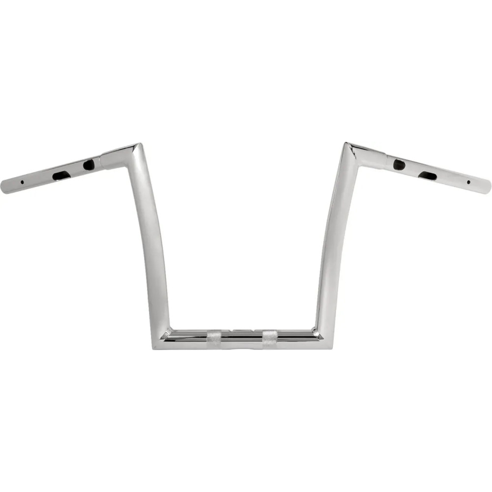 1-1/4" Touring Handlebar — 1-1/4" clamp, 13" rise, 32-1/4" width, Chrome