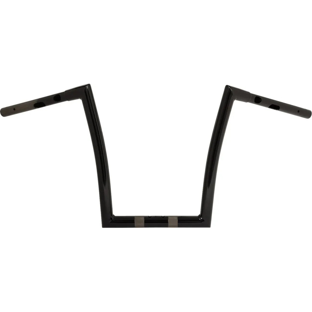 1-1/4" Touring Handlebar — 1-1/4" clamp, 15" rise, 32-3/4" width, Black
