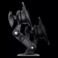 Soporte Adhesivo PRO — magnético, adhesivo, negro