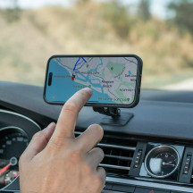 Adhesive Mount PRO — Magnetic, adhesive, black