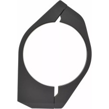 Soporte de montaje — Diámetro de abrazadera 53 mm (2-3/32"), Montaje en horquilla, Negro