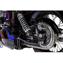 16" Chrome Steel Rim — 16" x 3", 5.00/5.10, 40-hole