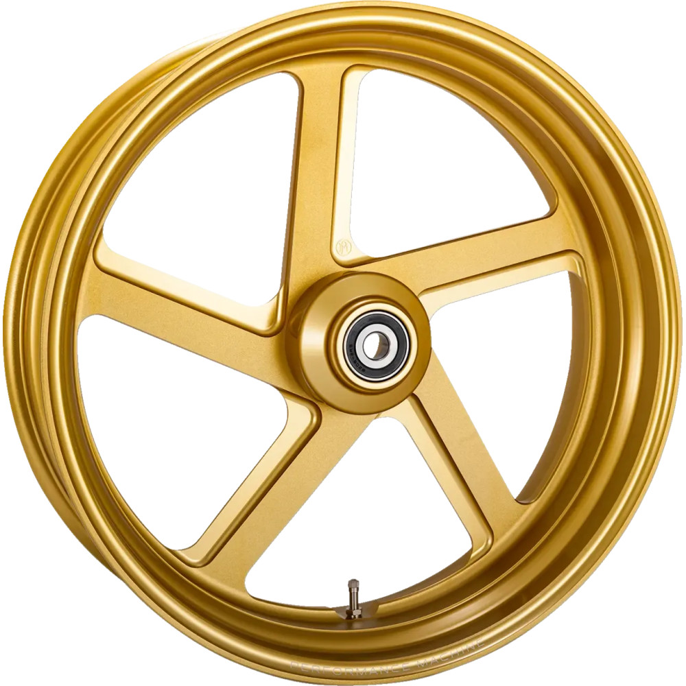 One-Piece Pro-AM Aluminum Wheel — 21x3.5, 25.4 mm (1") axle, Gold