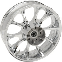 Largo Precision Cast 3D Wheel — 18" x 5.50", 25 mm axle, Chrome