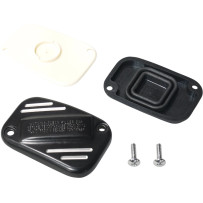 Front Brake Master Cylinder Cover — Black, Gloss