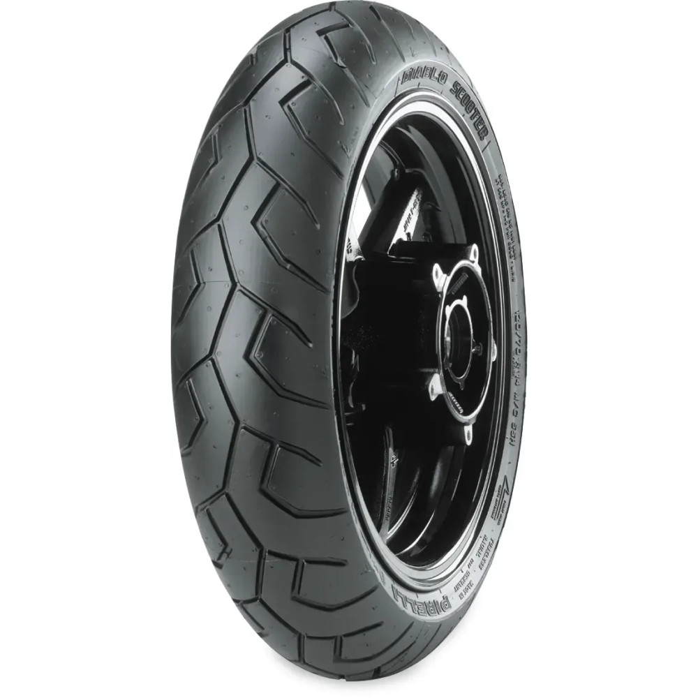 Diablo Scooter Tire — 120/70-15, Tubeless, Blackwall