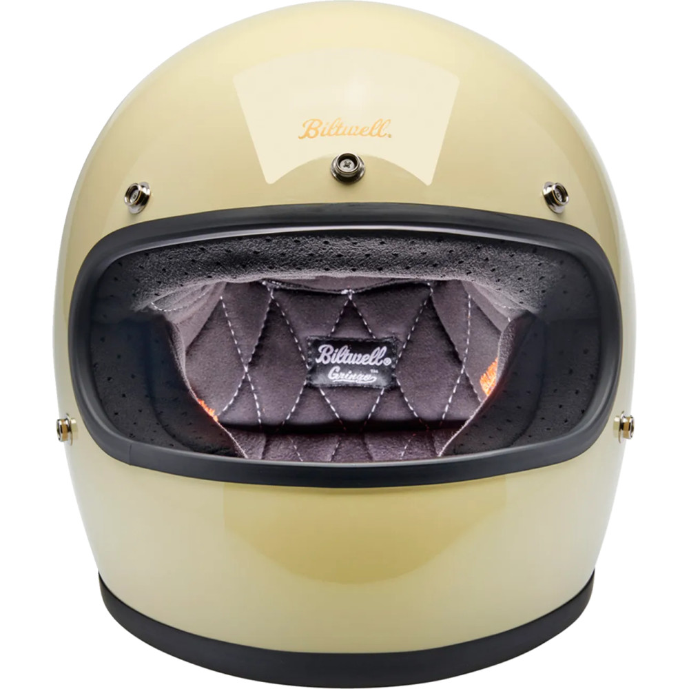 Gringo Helmet — Size S, Gloss White