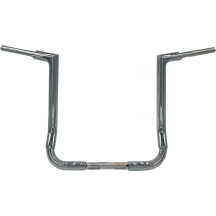 1-1/2" EZ Install Flat Top Handlebar — 38 mm (1-1/2"), 25.4 mm clamp, Chrome