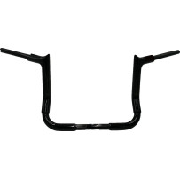 Manillar EZ de instalación de 1-1/2" con parte superior puntiaguda — diámetro 1-1/2", elevación 12", retroceso 9", abrazadera 25