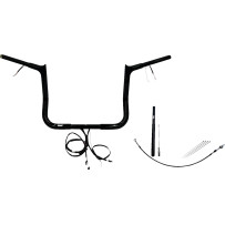 Kit de manillar EZ Install cableado 1-1/4" con punta superior puntiaguda — diámetro 1-1/4", elevación 12", ancho 36"