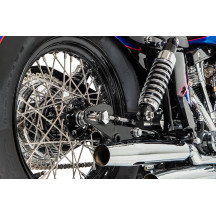 16" Chrome Steel Rim — 16" x 3", 5.00/5.10, 40-hole