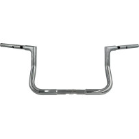 Manillar Flat Top 1-1/4" EZ Install — diámetro 1-1/4", abrazadera 1", ancho central 15-1/2", cromo