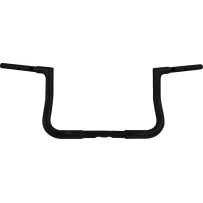 Manillar Flat Top EZ Install de 1-1/4" — abrazadera 1", elevación 10", ancho 36", negro