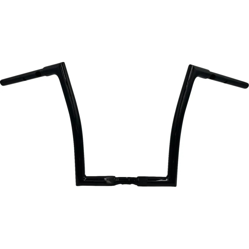 Manillar plano EZ Install de 1-1/4" — abrazadera 1-1/4", ancho 35", elevación 14", retroceso 8"