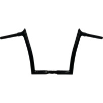 Manillar EZ Install de parte superior puntiaguda 1-1/4" — abrazadera 32 mm (1-1/4"), elevación 12", Negro